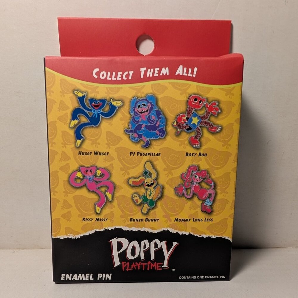 Poppy Playtime Mystery Series Enamel Pin Box Official Lapel Badge Figure